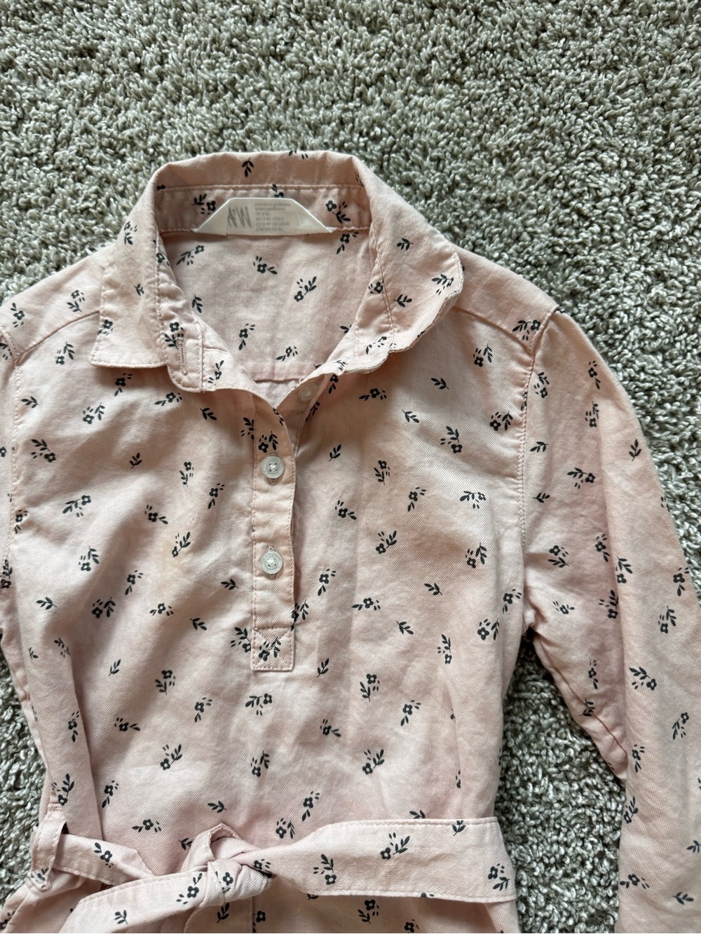Girls 4T Clothing Bundle Carter’s H&M Cat & Jack Floral Leggings Tops Dress - Picture 4 of 15